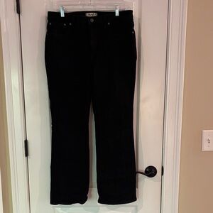 Madewell Women's Black Boot Cut Jeans